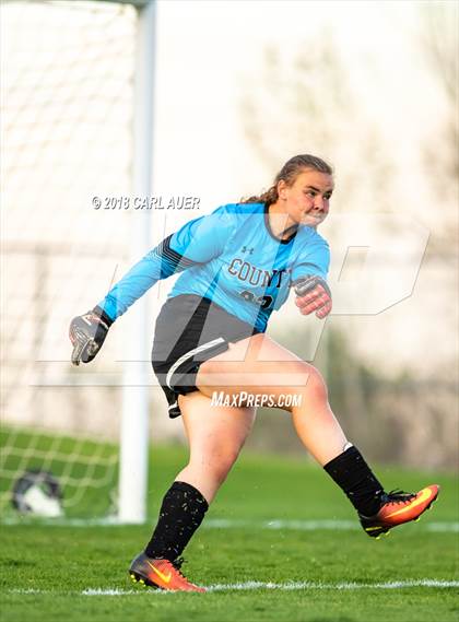 Thumbnail 3 in Green Mountain vs. Pueblo County (CHSAA 4A 1st Round Playoff) photogallery.
