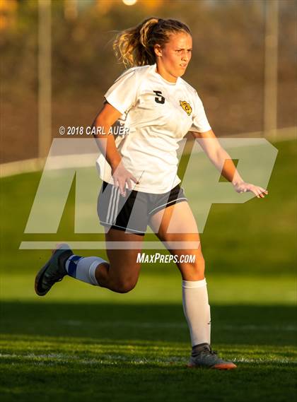 Thumbnail 3 in Green Mountain vs. Pueblo County (CHSAA 4A 1st Round Playoff) photogallery.