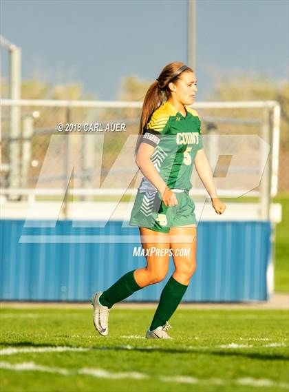 Thumbnail 3 in Green Mountain vs. Pueblo County (CHSAA 4A 1st Round Playoff) photogallery.