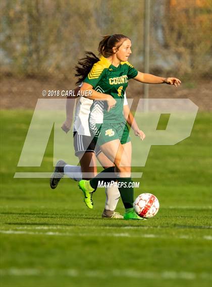Thumbnail 3 in Green Mountain vs. Pueblo County (CHSAA 4A 1st Round Playoff) photogallery.