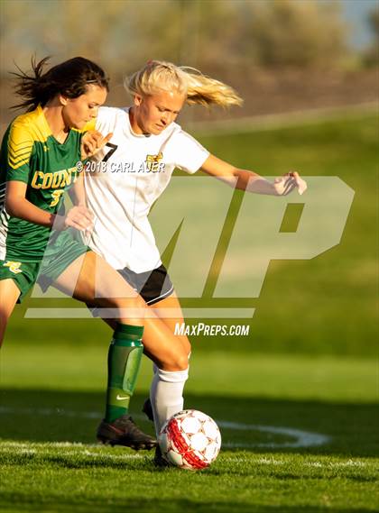 Thumbnail 2 in Green Mountain vs. Pueblo County (CHSAA 4A 1st Round Playoff) photogallery.