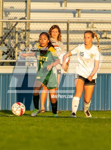 Thumbnail 3 in Green Mountain vs. Pueblo County (CHSAA 4A 1st Round Playoff) photogallery.