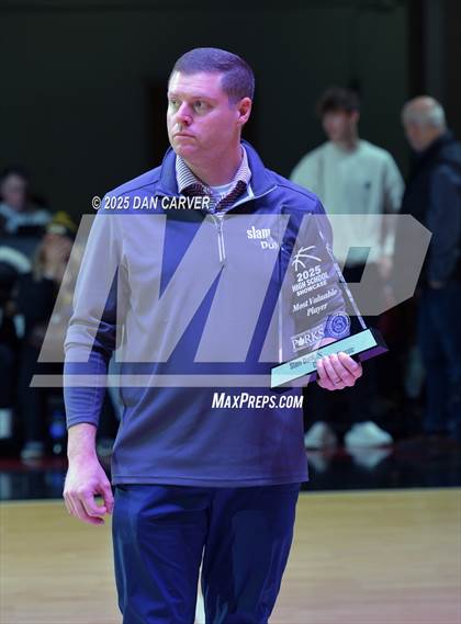 Thumbnail 1 in Albertus Magnus vs Christ the King (Slam Dunk Showcase) photogallery.