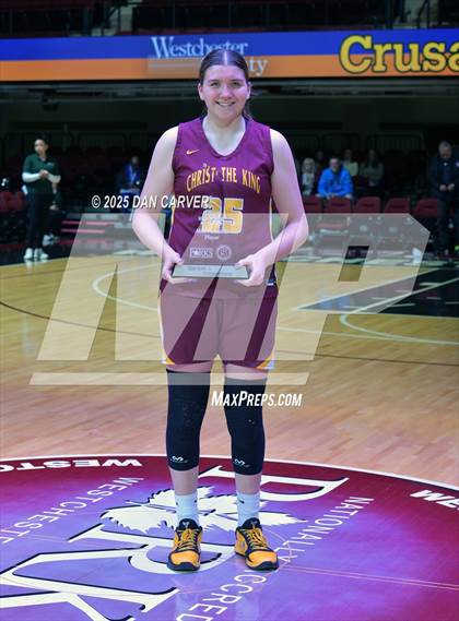Thumbnail 2 in Albertus Magnus vs Christ the King (Slam Dunk Showcase) photogallery.
