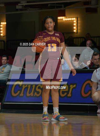 Thumbnail 1 in Albertus Magnus vs Christ the King (Slam Dunk Showcase) photogallery.