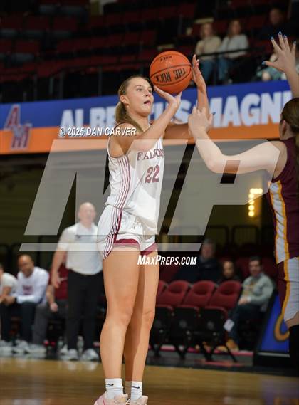 Thumbnail 2 in Albertus Magnus vs Christ the King (Slam Dunk Showcase) photogallery.