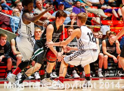 Thumbnail 1 in Hillcrest vs Alta (UHSAA 5A 1st Round) photogallery.