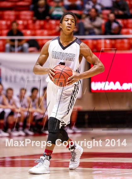 Thumbnail 2 in Hillcrest vs Alta (UHSAA 5A 1st Round) photogallery.