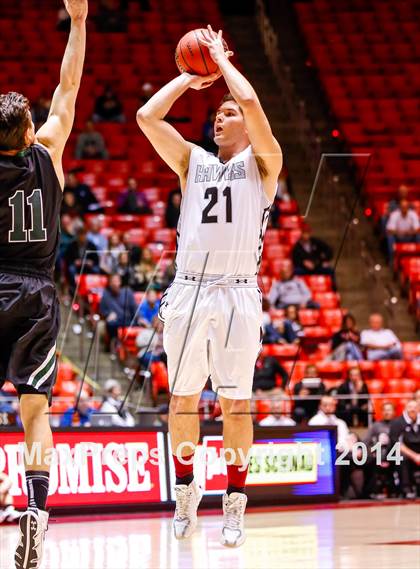 Thumbnail 1 in Hillcrest vs Alta (UHSAA 5A 1st Round) photogallery.