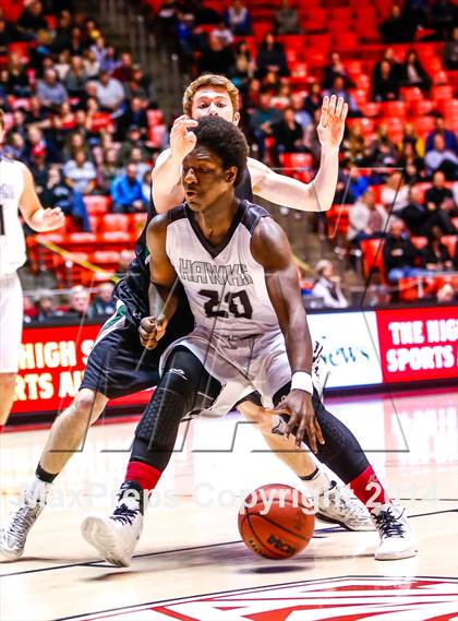Thumbnail 1 in Hillcrest vs Alta (UHSAA 5A 1st Round) photogallery.