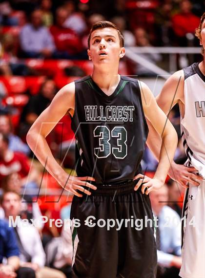 Thumbnail 1 in Hillcrest vs Alta (UHSAA 5A 1st Round) photogallery.