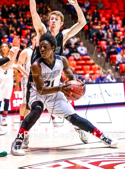 Thumbnail 2 in Hillcrest vs Alta (UHSAA 5A 1st Round) photogallery.