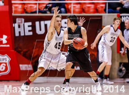 Thumbnail 1 in Hillcrest vs Alta (UHSAA 5A 1st Round) photogallery.