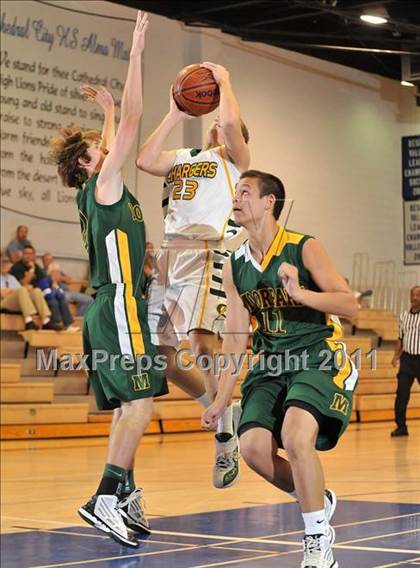 Thumbnail 3 in Moorpark vs. Edison (MaxPreps Holiday Classic) photogallery.