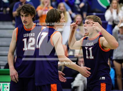 Thumbnail 3 in Legend vs. Eaglecrest (CHSAA 5A Round 4) photogallery.