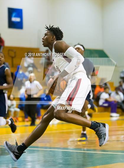 Thumbnail 3 in New Life Christian Academy vs Trinity Christian (Hoops and Dreams Showcase) photogallery.