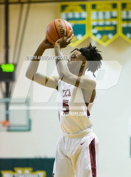 Thumbnail 2 in New Life Christian Academy vs Trinity Christian (Hoops and Dreams Showcase) photogallery.
