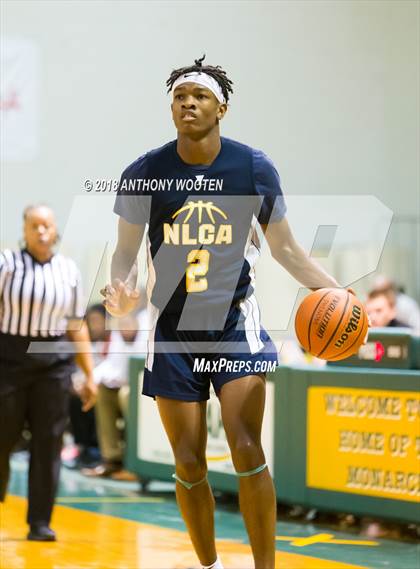 Thumbnail 1 in New Life Christian Academy vs Trinity Christian (Hoops and Dreams Showcase) photogallery.
