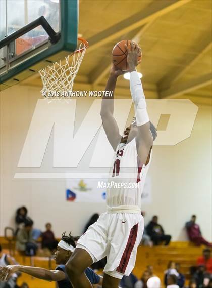 Thumbnail 1 in New Life Christian Academy vs Trinity Christian (Hoops and Dreams Showcase) photogallery.