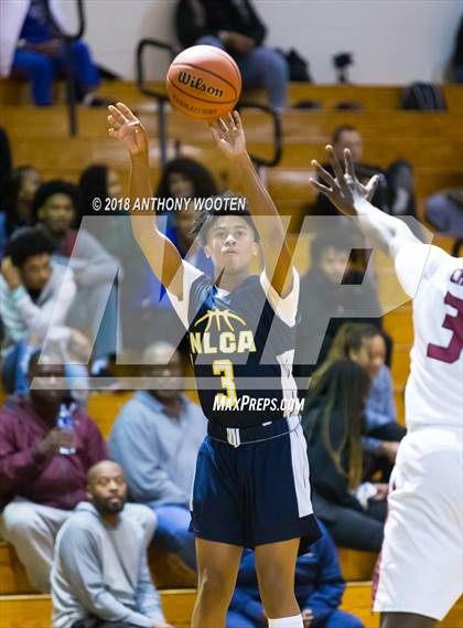 Thumbnail 1 in New Life Christian Academy vs Trinity Christian (Hoops and Dreams Showcase) photogallery.
