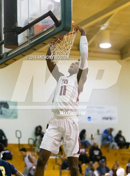 Thumbnail 2 in New Life Christian Academy vs Trinity Christian (Hoops and Dreams Showcase) photogallery.