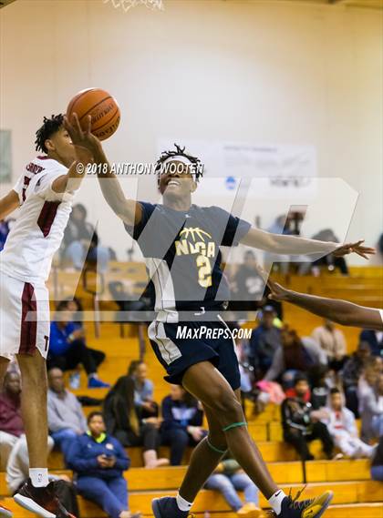 Thumbnail 3 in New Life Christian Academy vs Trinity Christian (Hoops and Dreams Showcase) photogallery.