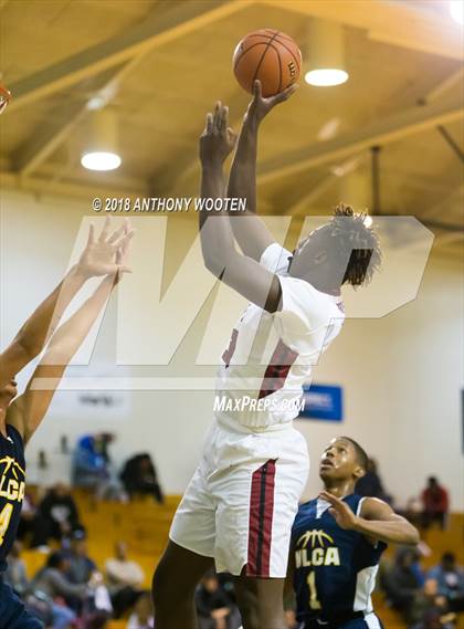 Thumbnail 3 in New Life Christian Academy vs Trinity Christian (Hoops and Dreams Showcase) photogallery.