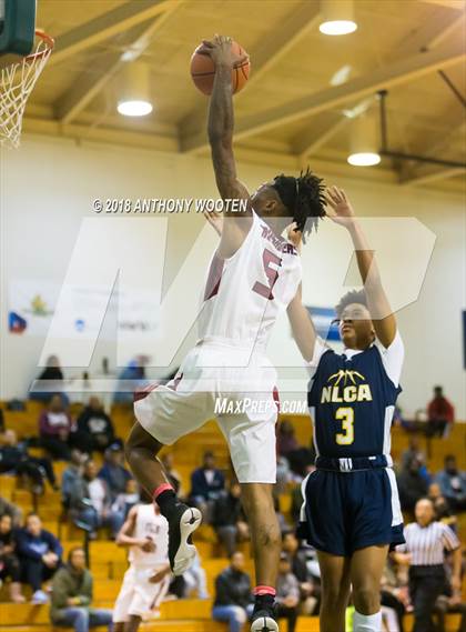 Thumbnail 3 in New Life Christian Academy vs Trinity Christian (Hoops and Dreams Showcase) photogallery.