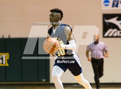 Thumbnail 2 in New Life Christian Academy vs Trinity Christian (Hoops and Dreams Showcase) photogallery.