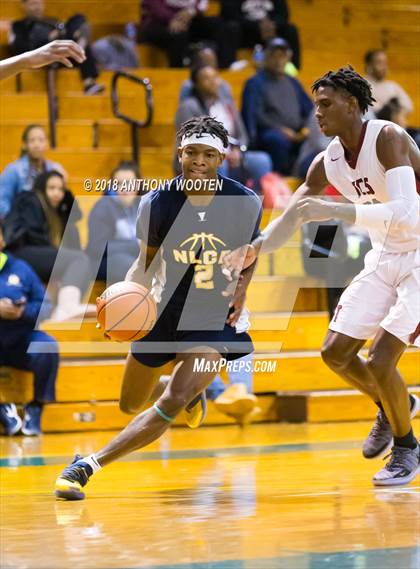 Thumbnail 2 in New Life Christian Academy vs Trinity Christian (Hoops and Dreams Showcase) photogallery.