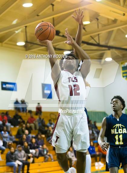 Thumbnail 2 in New Life Christian Academy vs Trinity Christian (Hoops and Dreams Showcase) photogallery.