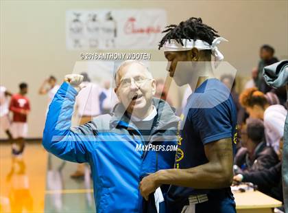 Thumbnail 1 in New Life Christian Academy vs Trinity Christian (Hoops and Dreams Showcase) photogallery.