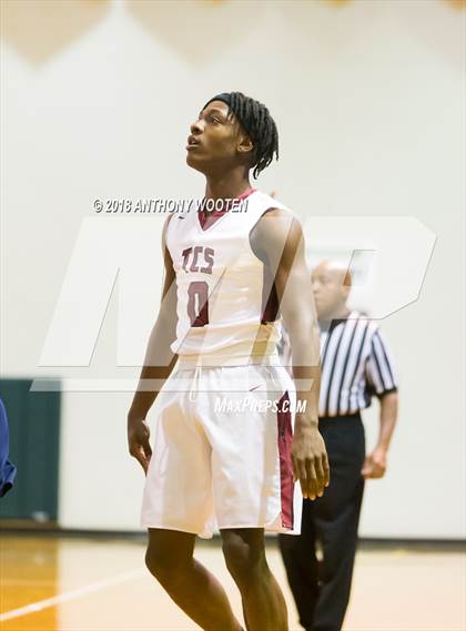 Thumbnail 3 in New Life Christian Academy vs Trinity Christian (Hoops and Dreams Showcase) photogallery.