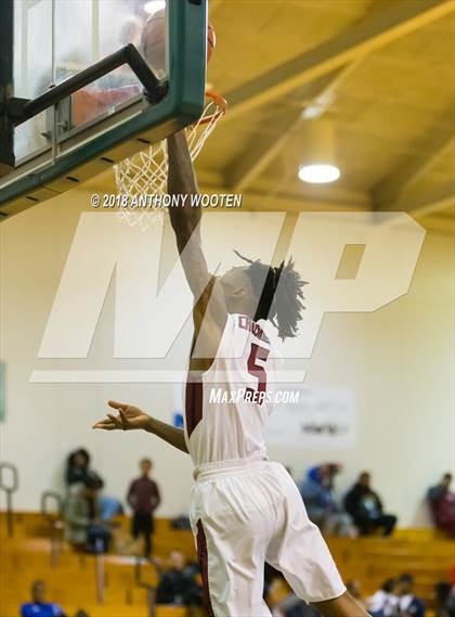 Thumbnail 3 in New Life Christian Academy vs Trinity Christian (Hoops and Dreams Showcase) photogallery.