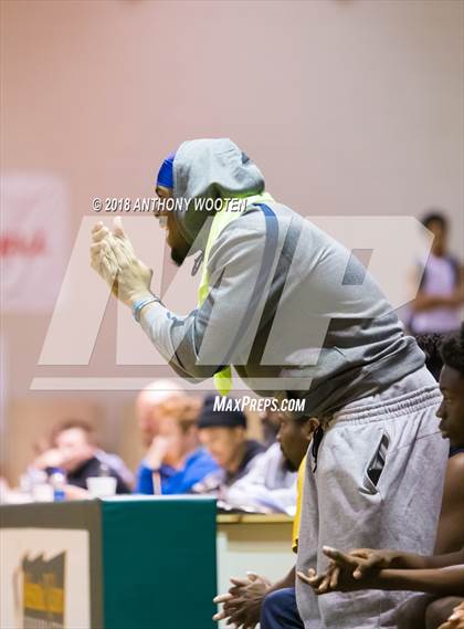 Thumbnail 1 in New Life Christian Academy vs Trinity Christian (Hoops and Dreams Showcase) photogallery.