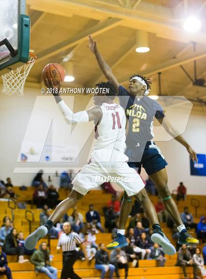 Thumbnail 1 in New Life Christian Academy vs Trinity Christian (Hoops and Dreams Showcase) photogallery.
