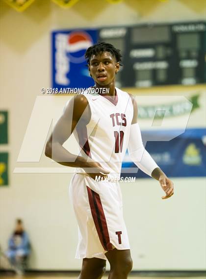 Thumbnail 2 in New Life Christian Academy vs Trinity Christian (Hoops and Dreams Showcase) photogallery.