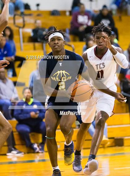 Thumbnail 3 in New Life Christian Academy vs Trinity Christian (Hoops and Dreams Showcase) photogallery.