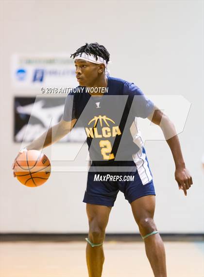 Thumbnail 1 in New Life Christian Academy vs Trinity Christian (Hoops and Dreams Showcase) photogallery.
