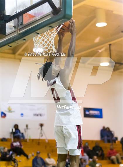 Thumbnail 2 in New Life Christian Academy vs Trinity Christian (Hoops and Dreams Showcase) photogallery.