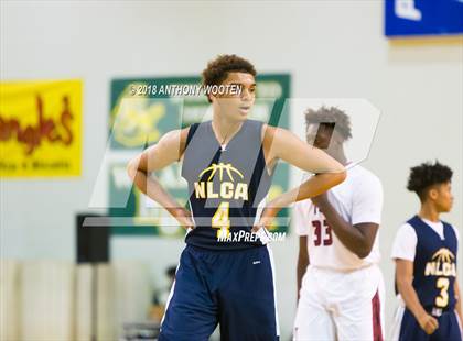 Thumbnail 1 in New Life Christian Academy vs Trinity Christian (Hoops and Dreams Showcase) photogallery.