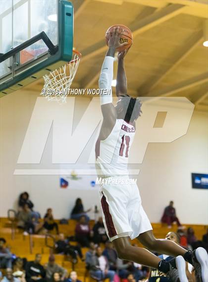 Thumbnail 3 in New Life Christian Academy vs Trinity Christian (Hoops and Dreams Showcase) photogallery.