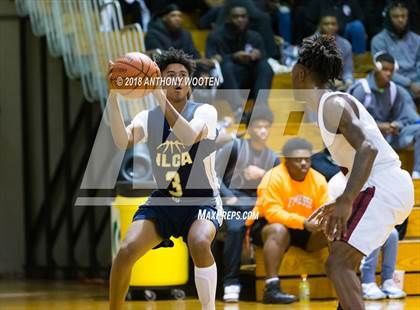 Thumbnail 3 in New Life Christian Academy vs Trinity Christian (Hoops and Dreams Showcase) photogallery.