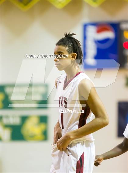 Thumbnail 1 in New Life Christian Academy vs Trinity Christian (Hoops and Dreams Showcase) photogallery.