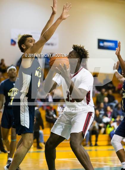 Thumbnail 2 in New Life Christian Academy vs Trinity Christian (Hoops and Dreams Showcase) photogallery.