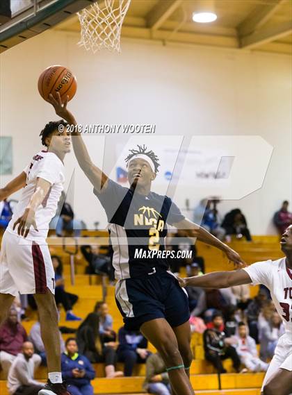 Thumbnail 1 in New Life Christian Academy vs Trinity Christian (Hoops and Dreams Showcase) photogallery.