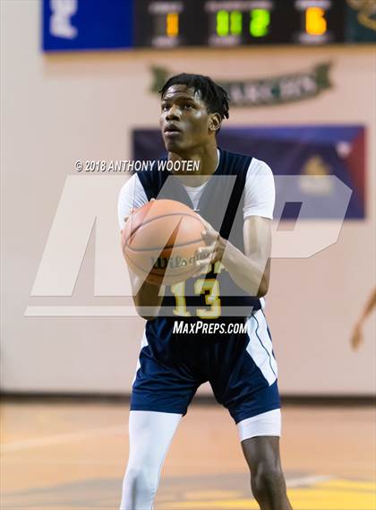 Thumbnail 3 in New Life Christian Academy vs Trinity Christian (Hoops and Dreams Showcase) photogallery.