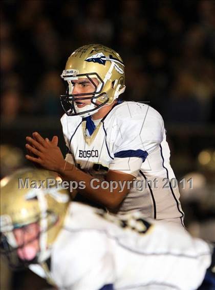 Thumbnail 1 in St. John Bosco @ Alemany (CIF SS Playoffs) photogallery.