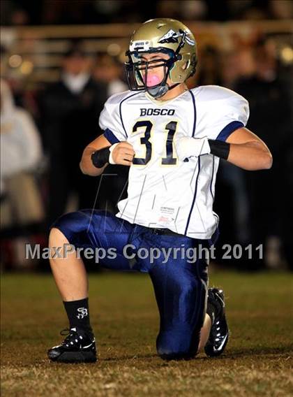 Thumbnail 1 in St. John Bosco @ Alemany (CIF SS Playoffs) photogallery.