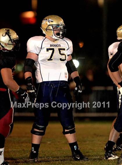 Thumbnail 1 in St. John Bosco @ Alemany (CIF SS Playoffs) photogallery.